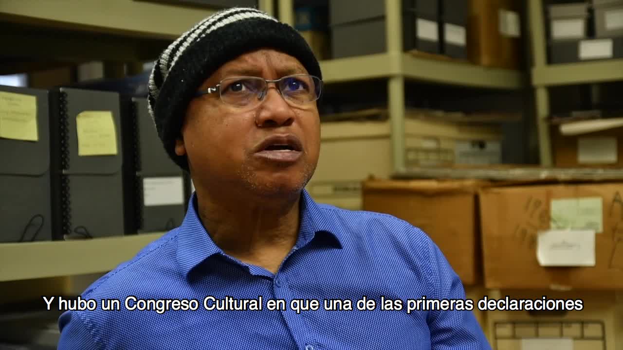 Excerpt from oral history interview of Eloy Guzmán